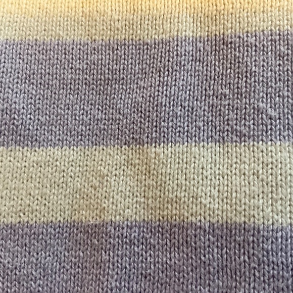 GAP Kids 24/7 Purple Stripe Crewneck Sweater - Picture 6 of 7